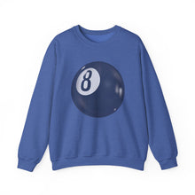 Load image into Gallery viewer, Trending Eight Ball Sweatshirt, Eight Ball Jumper, Billiards Sweatshirt, Eight Ball Pullover, Eight Ball Long Sleeve, Billiards Jumper