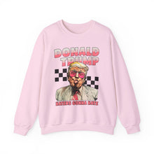 Load image into Gallery viewer, Trump MAGA 2024 Election Printed Sweatshirt - Political Graphic Unisex Crewneck Jumper, Conservative Apparel, Patriotic Clothing, USA