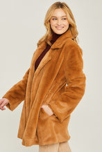 Load image into Gallery viewer, Woven Solid Teddy Collar Coat