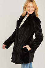 Load image into Gallery viewer, Woven Solid Teddy Collar Coat