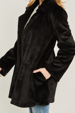 Load image into Gallery viewer, Woven Solid Teddy Collar Coat