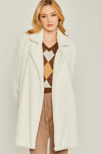Load image into Gallery viewer, Woven Solid Teddy Collar Coat