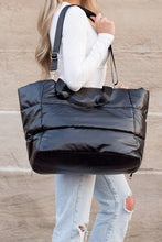 Load image into Gallery viewer, Metallic Puffer Tote