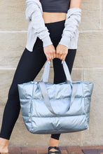 Load image into Gallery viewer, Metallic Puffer Tote