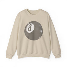 Load image into Gallery viewer, Trending Eight Ball Sweatshirt, Eight Ball Jumper, Billiards Sweatshirt, Eight Ball Pullover, Eight Ball Long Sleeve, Billiards Jumper