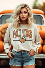 Load image into Gallery viewer, Fall Vibes Graphic Fleece Sweatshirts