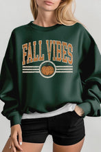 Load image into Gallery viewer, Fall Vibes Graphic Fleece Sweatshirts