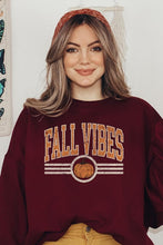 Load image into Gallery viewer, Fall Vibes Graphic Fleece Sweatshirts