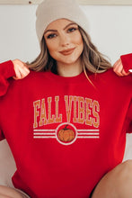Load image into Gallery viewer, Fall Vibes Graphic Fleece Sweatshirts