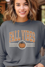 Load image into Gallery viewer, Fall Vibes Graphic Fleece Sweatshirts