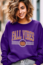 Load image into Gallery viewer, Fall Vibes Graphic Fleece Sweatshirts
