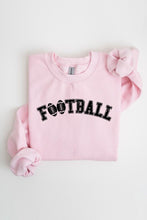 Load image into Gallery viewer, Football Graphic Fleece Sweatshirts