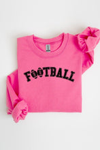 Load image into Gallery viewer, Football Graphic Fleece Sweatshirts