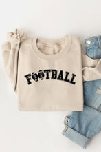 Load image into Gallery viewer, Football Graphic Fleece Sweatshirts