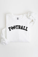 Load image into Gallery viewer, Football Graphic Fleece Sweatshirts