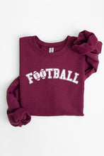 Load image into Gallery viewer, Football Graphic Fleece Sweatshirts
