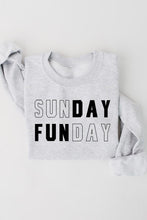 Load image into Gallery viewer, Sunday Funday Graphic Fleece Sweatshirts