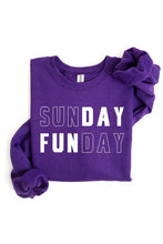Load image into Gallery viewer, Sunday Funday Graphic Fleece Sweatshirts