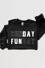 Load image into Gallery viewer, Sunday Funday Graphic Fleece Sweatshirts