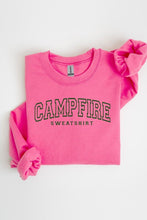 Load image into Gallery viewer, Campfire Sweatshirt Graphic Fleece Sweatshirts