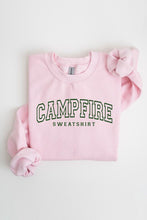 Load image into Gallery viewer, Campfire Sweatshirt Graphic Fleece Sweatshirts