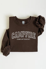Load image into Gallery viewer, Campfire Sweatshirt Graphic Fleece Sweatshirts