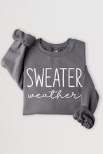 Load image into Gallery viewer, Sweater Weather Graphic Fleece Sweatshirts