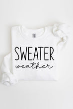 Load image into Gallery viewer, Sweater Weather Graphic Fleece Sweatshirts