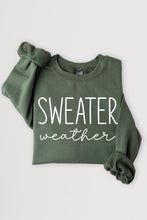 Load image into Gallery viewer, Sweater Weather Graphic Fleece Sweatshirts
