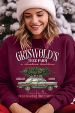 Load image into Gallery viewer, Griswold Christmas Tree Farm Fleece Sweatshirts