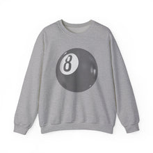 Load image into Gallery viewer, Trending Eight Ball Sweatshirt, Eight Ball Jumper, Billiards Sweatshirt, Eight Ball Pullover, Eight Ball Long Sleeve, Billiards Jumper