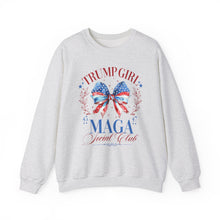 Load image into Gallery viewer, Trump MAGA 2024 Election Printed Sweatshirt - Political Graphic Unisex Crewneck Jumper, Conservative Apparel, Patriotic Clothing, USA