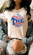 Load image into Gallery viewer, Tis The Season Baseball PLUS SIZE Graphic Tee