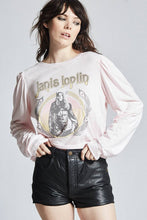 Load image into Gallery viewer, Janis Joplin Puff Long Sleeve Tee