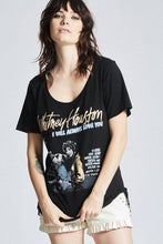 Load image into Gallery viewer, Whitney Houston Vintage Scoop Neck Tee