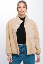 Load image into Gallery viewer, Sherpa Puffer Jacket