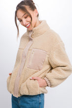 Load image into Gallery viewer, Sherpa Puffer Jacket