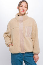 Load image into Gallery viewer, Sherpa Puffer Jacket