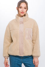 Load image into Gallery viewer, Sherpa Puffer Jacket