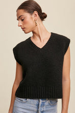 Load image into Gallery viewer, Soft Touch Cropped Knit Vest