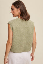 Load image into Gallery viewer, Soft Touch Cropped Knit Vest