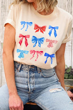 Load image into Gallery viewer, Coquette 4th Of July America Graphic T Shirts