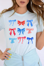 Load image into Gallery viewer, Coquette 4th Of July America Graphic T Shirts