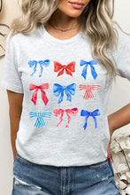 Load image into Gallery viewer, Coquette 4th Of July America Graphic T Shirts