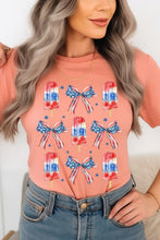 Load image into Gallery viewer, America Popsicle Graphic T Shirts