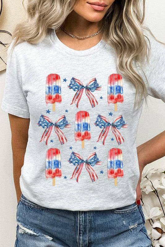 America Popsicle Graphic T Shirts