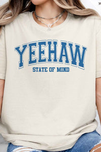 YEEHAW STATE OF MIND GRAPHIC TEE