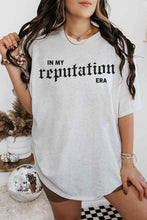 Load image into Gallery viewer, IN MY REPUTATION ERA OVERSIZED GRAPHIC TEE