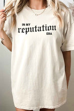 Load image into Gallery viewer, IN MY REPUTATION ERA OVERSIZED GRAPHIC TEE