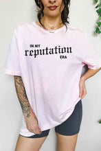 Load image into Gallery viewer, IN MY REPUTATION ERA OVERSIZED GRAPHIC TEE